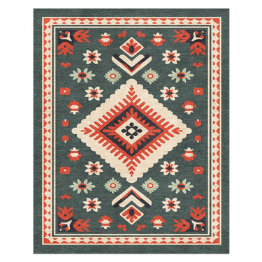 Solano Sage & Terracotta in 10x8ft Size
