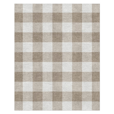 Buffalo Plaid Light Cedar Brown in 8' x 10' Size