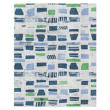 Milo Blue & Green in 8' x 10' Size
