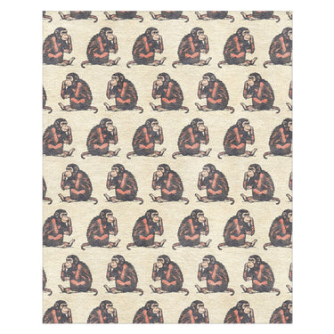 Thinking Chimps in 8' x 10' Size