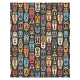 Tribal Masks in 8' x 10' Size