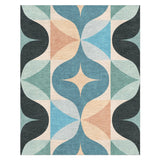 Maxine Seafoam & Peach in 8' x 10' Size