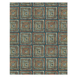 Diego Orange & Navy in 8' x 10' Size