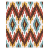 Dyani Sky & Umber in 8' x 10' Size