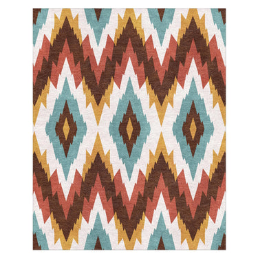 Dyani Sky & Umber in 8' x 10' Size