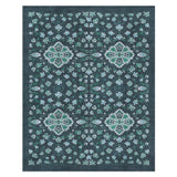 Fenwick Navy & Green in 8' x 10' Size