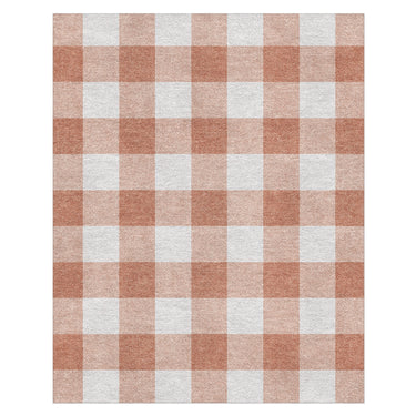Buffalo Plaid Light Terracotta in 8' x 10' Size
