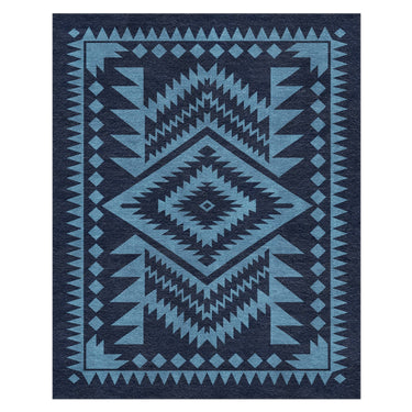 Reyno Columbia & Navy in 8' x 10' Size