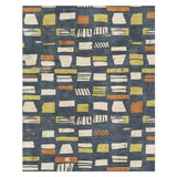 Milo Navy in 8' x 10' Size