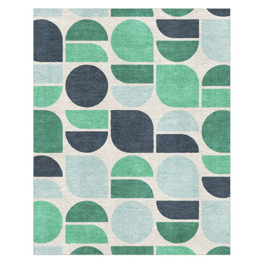 Otto Turquoise in 8' x 10' Size