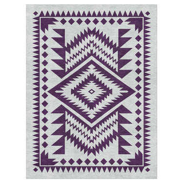 Reyno Eggplant & Stone in 9' x 12' Size