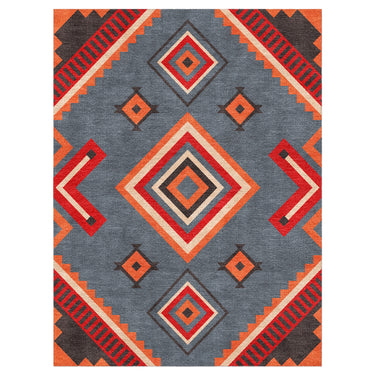 Mehdi Blue & Orange in 12x9ft Size