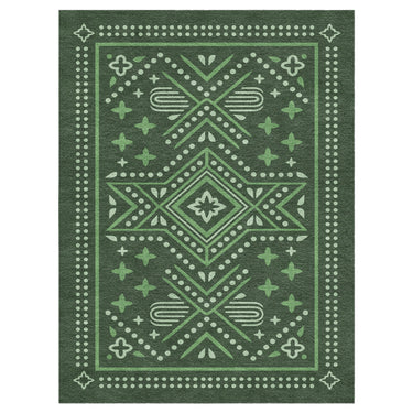 Durand Forest Green in 9' x 12' Size