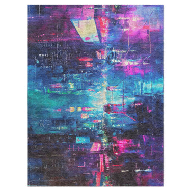 Dystopia Cityscape in 9' x 12' Size