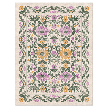 Corriana Green & Purple in 9' x 12' Size