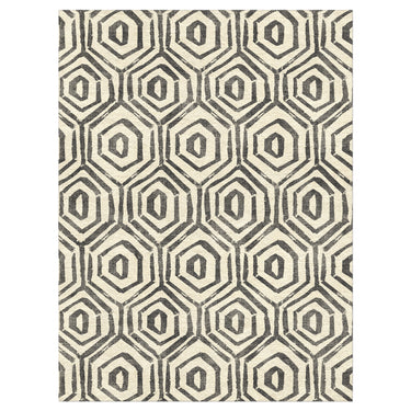 Torrance Black & Ivory in 12x9ft Size