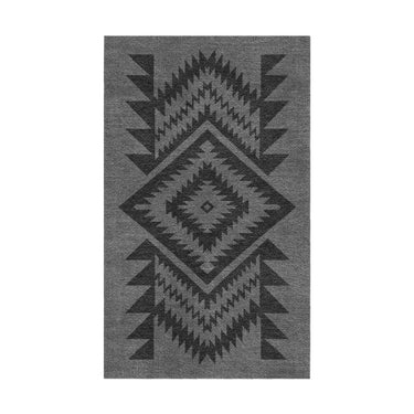 Reyno Black & Charcoal in 1.5' x 2.5' Size