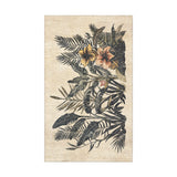 Tropical Plants in 1.5' x 2.5' Size