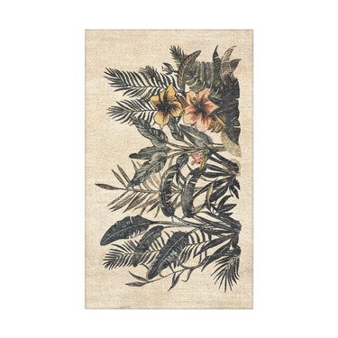 Tropical Plants in 1.5' x 2.5' Size