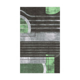 Gordian Dark Green in 1.5' x 2.5' Size