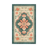 Meave Sage Green & Rose in 18x30in Size