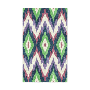 Dyani Eggplant & Matcha in 1.5' x 2.5' Size