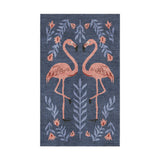 Flamingo Friends Navy in 1.5' x 2.5' Size