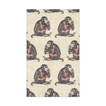 Thinking Chimps in 1.5' x 2.5' Size