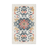 Georgiana Navy & Red in 1.5' x 2.5' Size