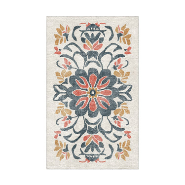 Georgiana Navy & Red in 1.5' x 2.5' Size