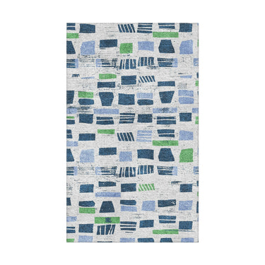 Milo Blue & Green in 1.5' x 2.5' Size