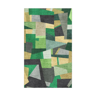 Baxter Green & Yellow in 1.5' x 2.5' Size