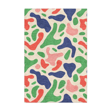 Cosimo Blue, Green, & Red in 2' x 3' Size