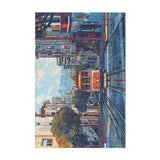 San Francisco Trolly in 2' x 3' Size