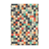 Pixel Mosaic Multicolor Earthtone in 2' x 3' Size