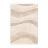 Sinuous Ivory Monochrome in 3x2ft Size