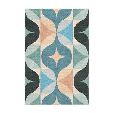 Maxine Seafoam & Peach in 2' x 3' Size