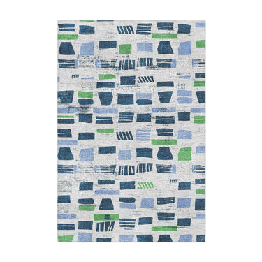 Milo Blue & Green in 2' x 3' Size
