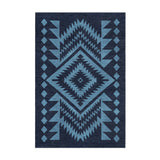 Reyno Columbia & Navy in 2' x 3' Size