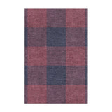 Buffalo Plaid Maroon & Navy in 2' x 3' Size