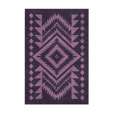 Reyno Lilac & Eggplant in 2' x 3' Size