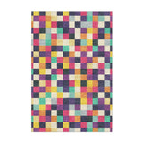 Pixel Mosaic Multicolor in 2' x 3' Size