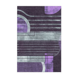 Gordian Dark Purple in 2' x 3' Size