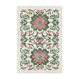 Georgiana Green & Deep Cerise in 2' x 3' Size