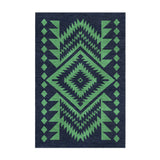 Reyno Kelly & Navy in 2' x 3' Size