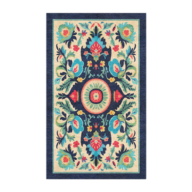 Nellie Blue Multicolor in 5x3ft Size