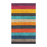 Brush Stripes Multicolor in 3' x 5' Size