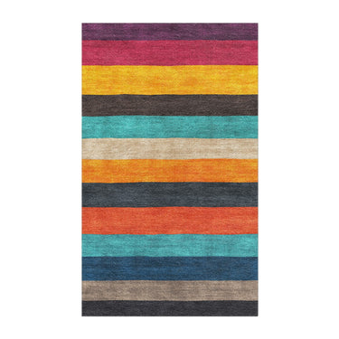Brush Stripes Multicolor in 3' x 5' Size