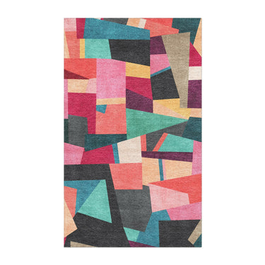 Baxter Pink Multicolor in 3' x 5' Size