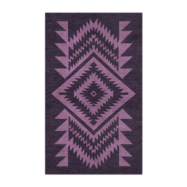 Reyno Lilac & Eggplant in 3' x 5' Size